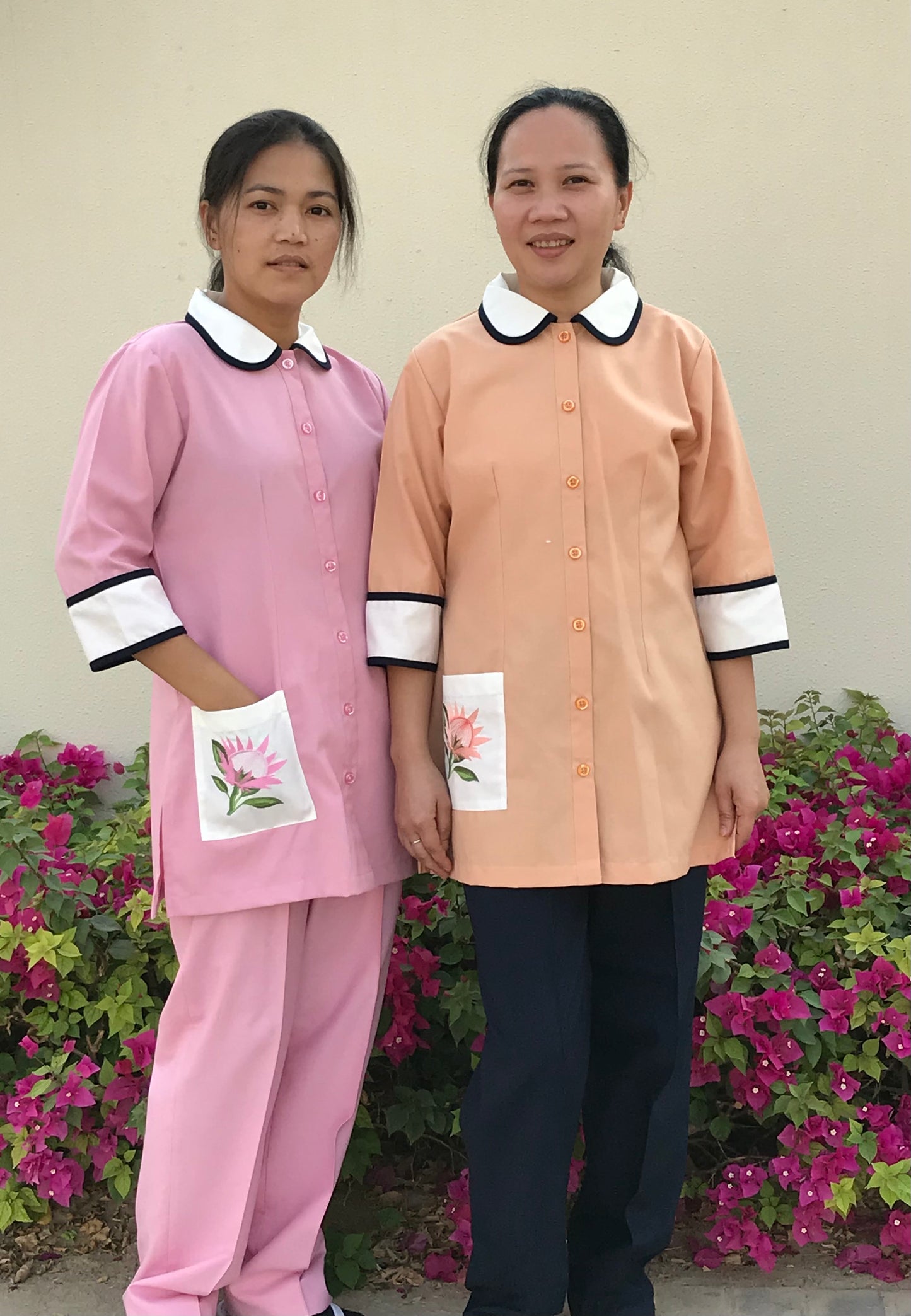Protea Flower House Keeping Uniform
