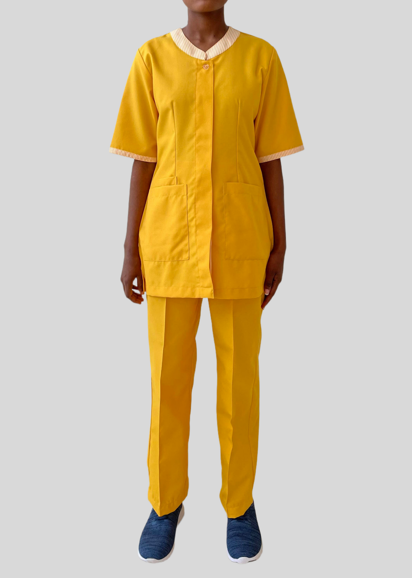 Striped Housekeeping Uniform