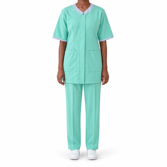Striped Housekeeping Uniform