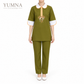 Bow Embroidered Nanny Uniform Set
