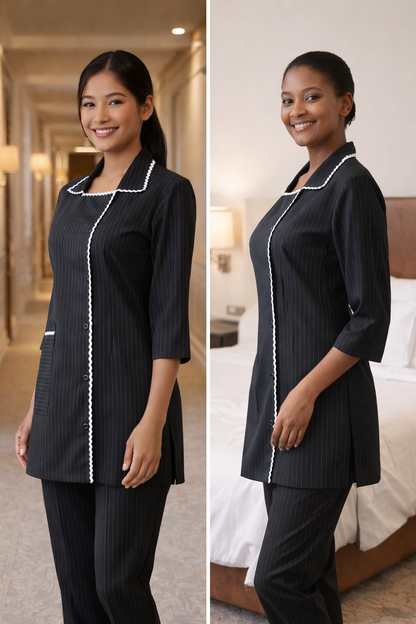 Zig-Zag Housekeeping Uniform