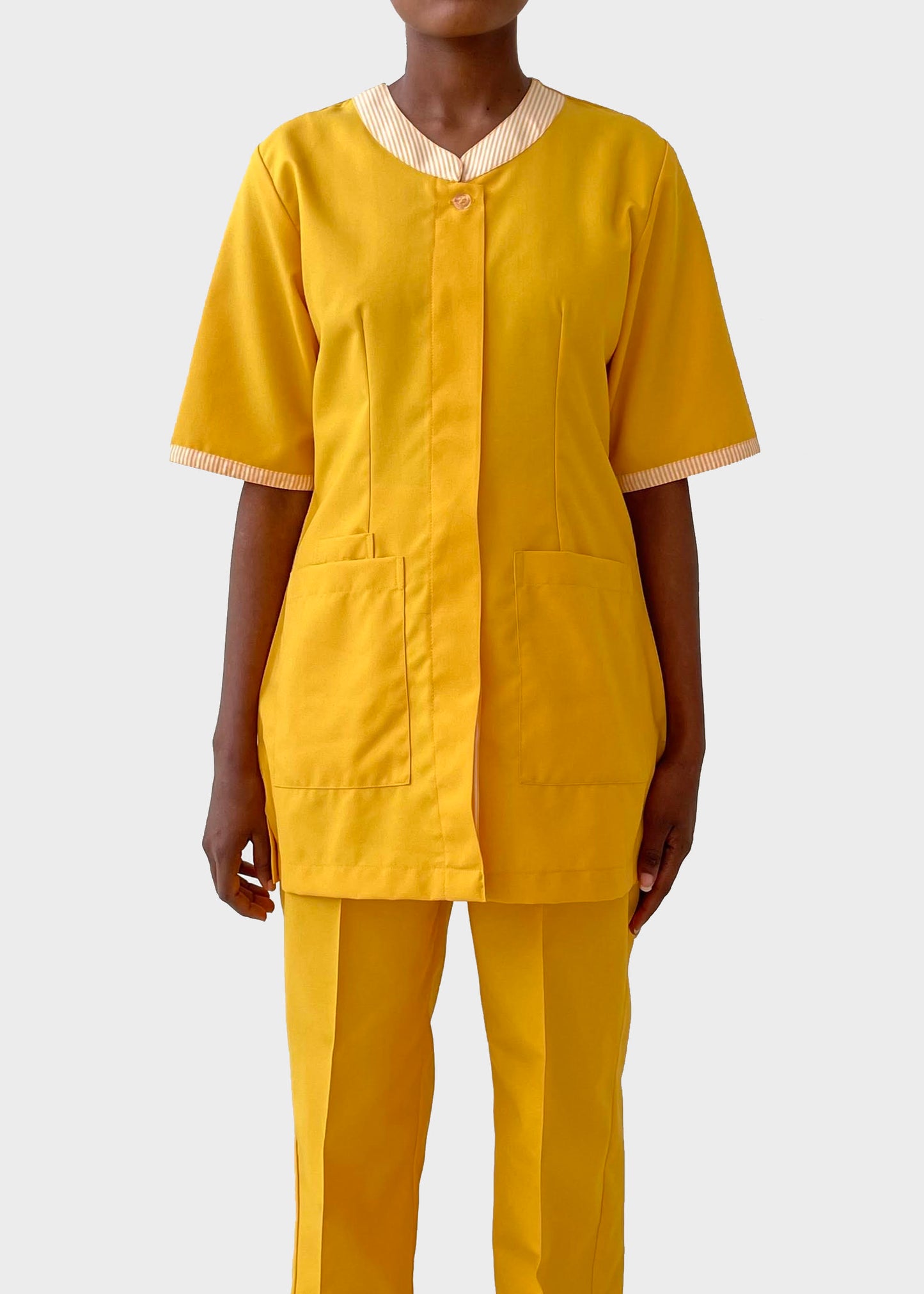 Striped Housekeeping Uniform