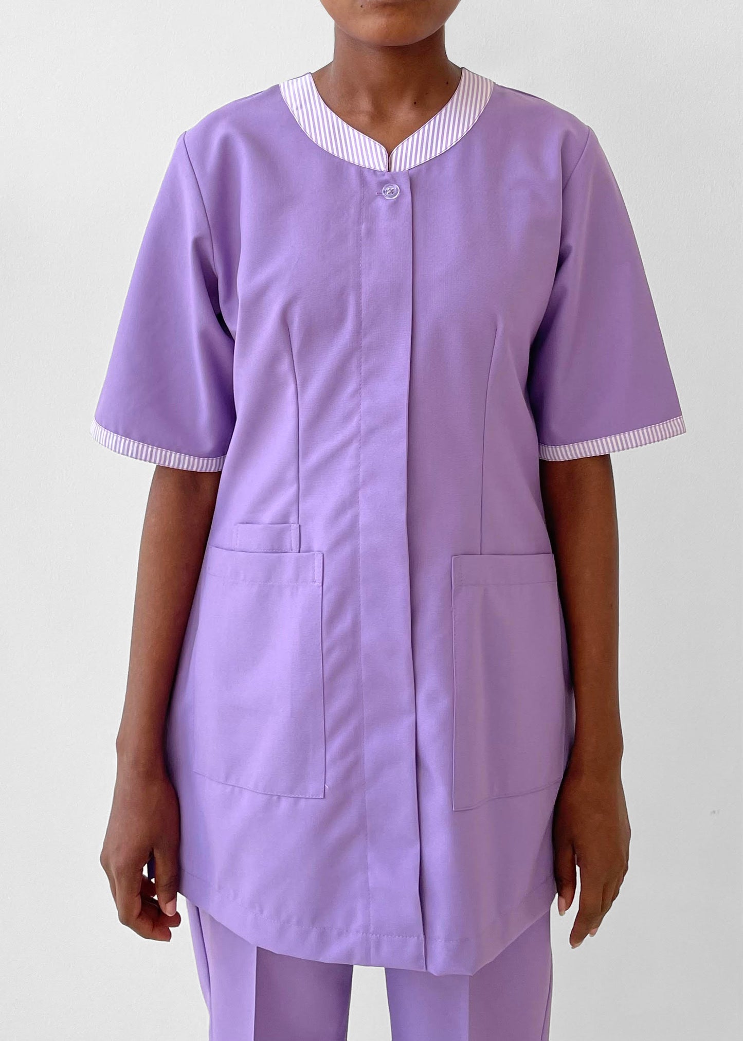 Striped Housekeeping Uniform