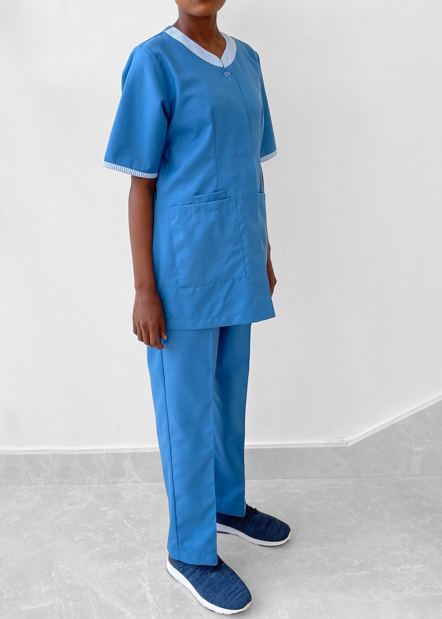 Striped Housekeeping Uniform