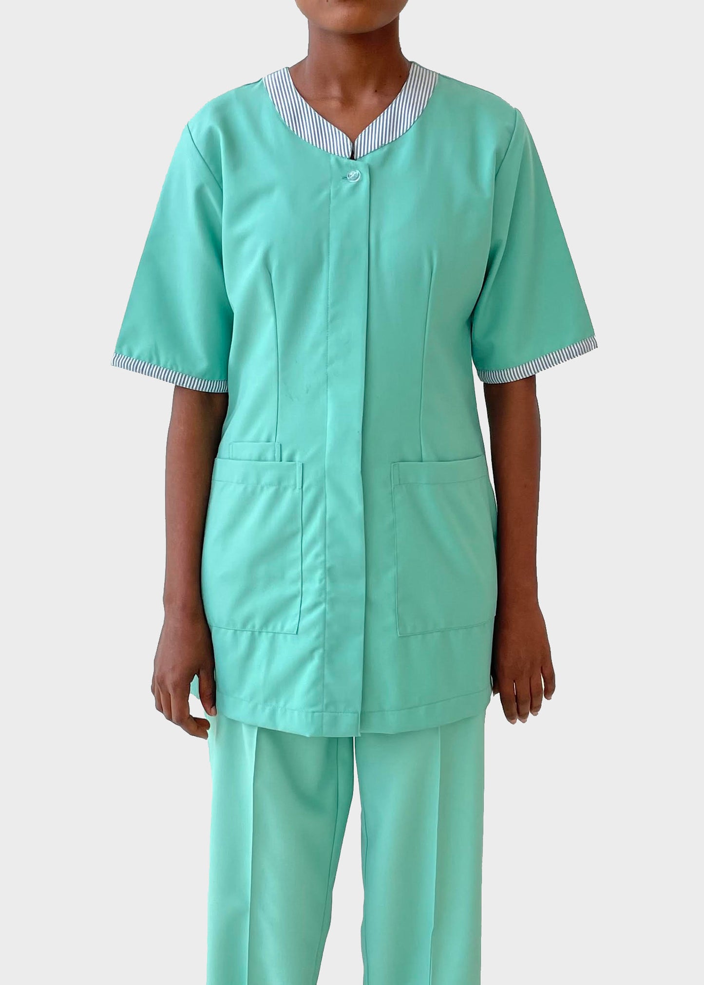 Striped Housekeeping Uniform