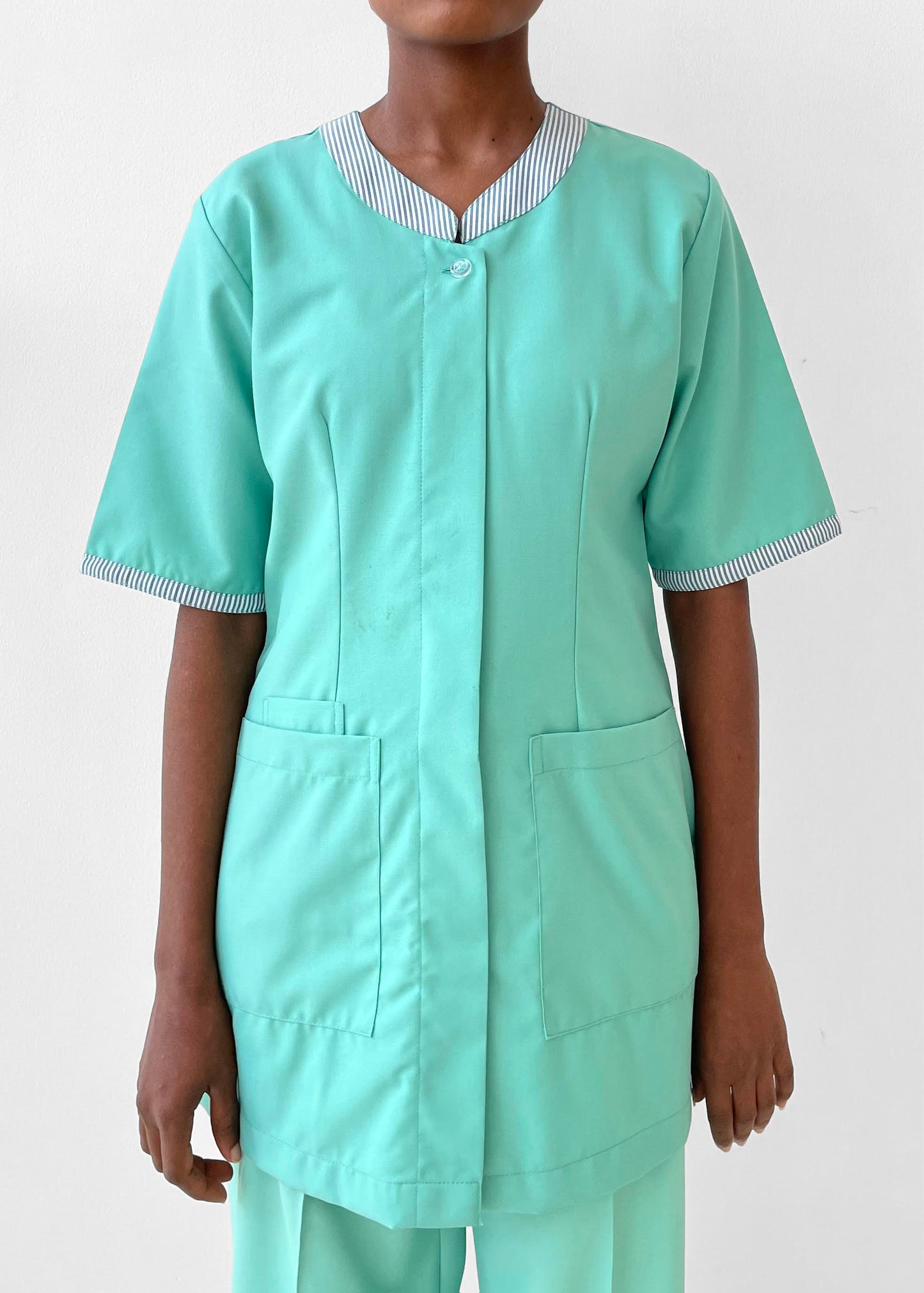 Striped Housekeeping Uniform